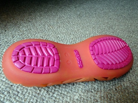【Crocs】adrina 3.0 flat w　靴底
