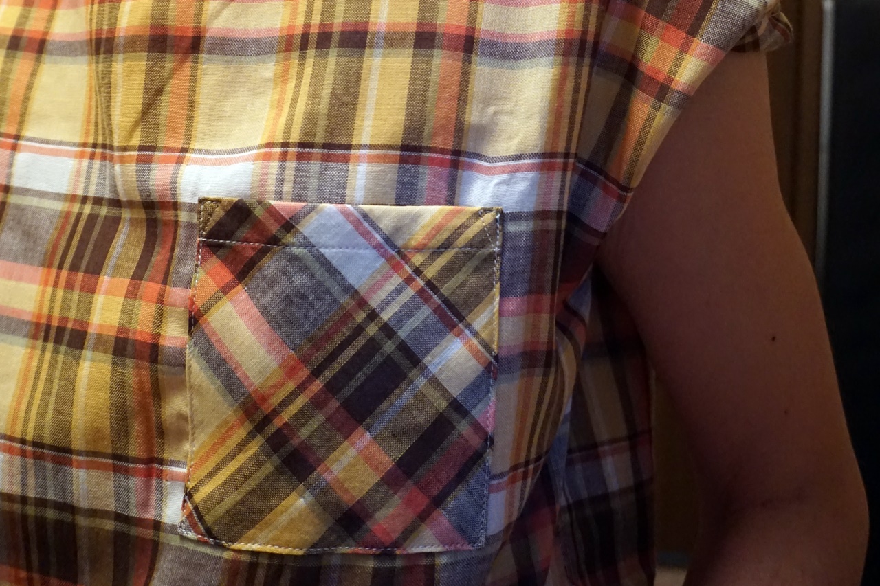■【ベルメゾンDAYS】綿１００％ダブルガーゼパジャマ　胸ポケット